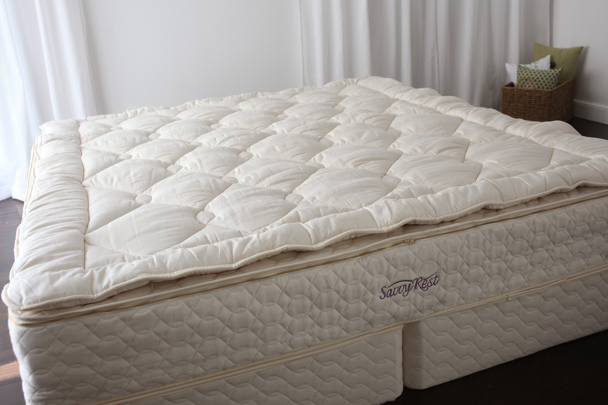 natural mattress topper plush