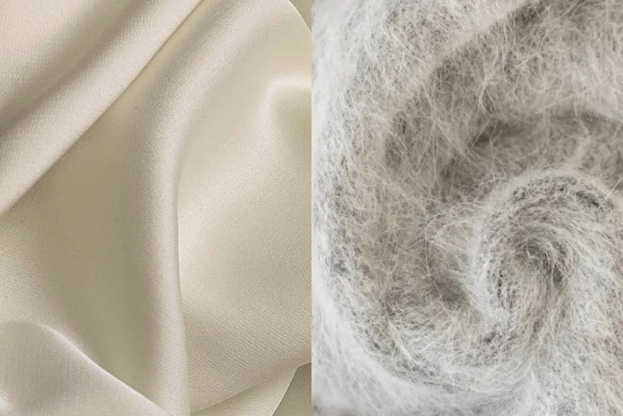 silk and mohair