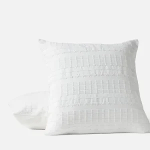 FA24 SeaRidgeOrganic DecPillowCover22x22 AlpineWhite A 848 759a2f66 667d 4c2c 88a2 220a2d232c69